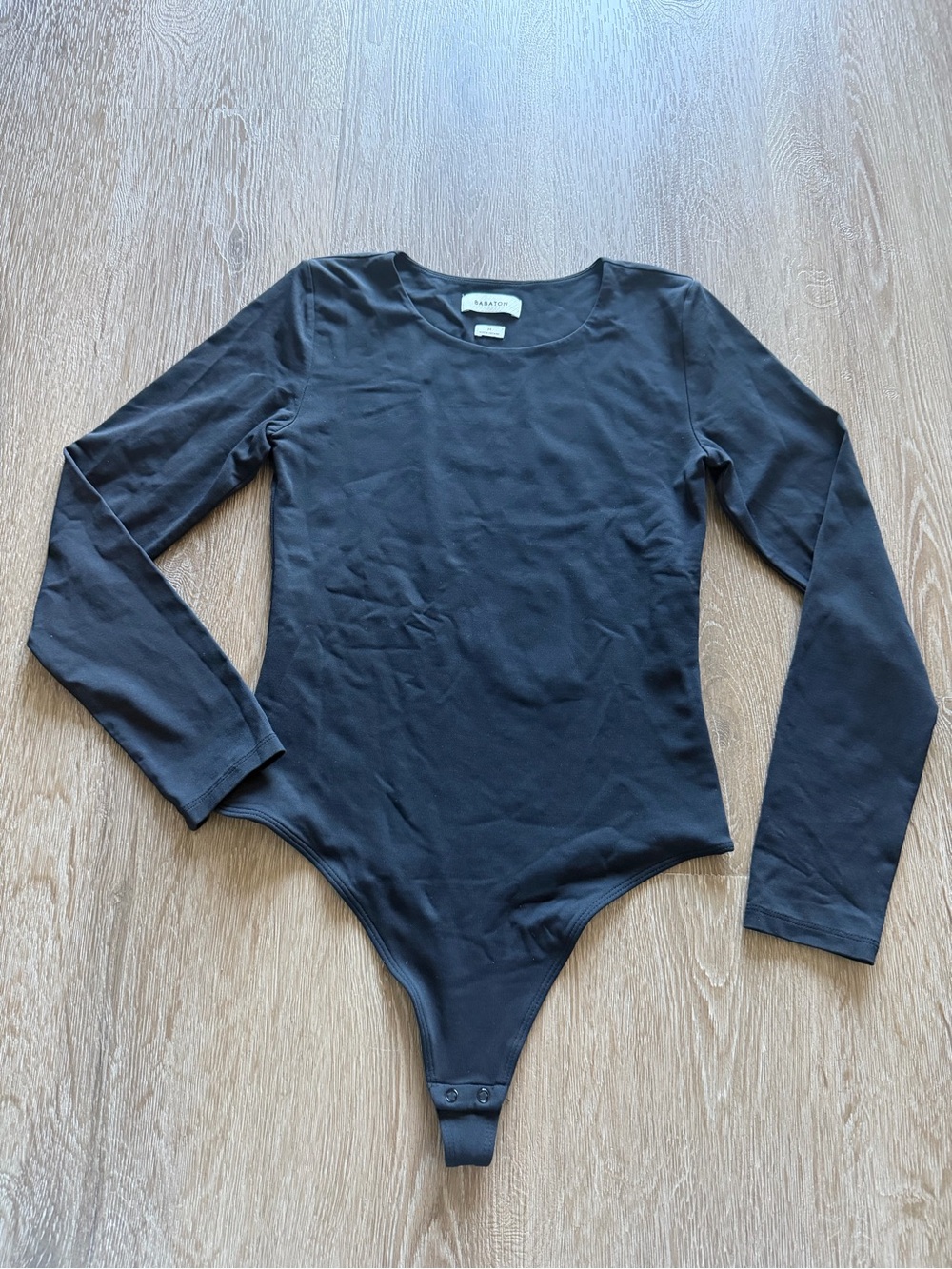 Aritzia Babaton Contour Crewneck Longsleeve Bodysuit